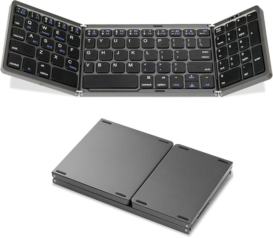 Folding Keyboard for Travel Use